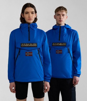 Anoraks Napapijri Rainforest Ripstop Anorak Jacket - Unisex Panske Modre | 827301CYA