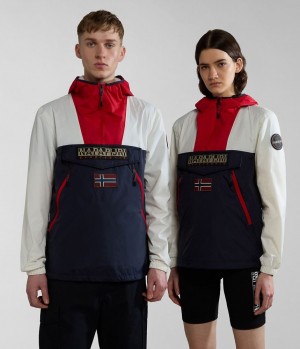 Anoraks Napapijri Rainforest Ripstop Anorak Jacket - Unisex Panske Multicolour | 724638OUX