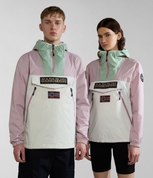 Anoraks Napapijri Rainforest Ripstop Anorak Jacket - Unisex Panske Multicolour | 041895XPC