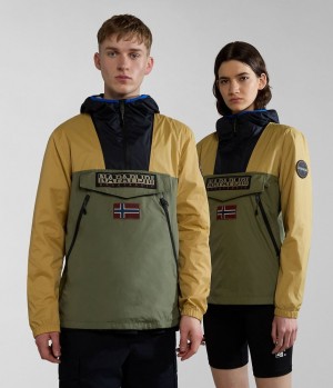 Anoraks Napapijri Rainforest Ripstop Anorak Jacket - Unisex Panske Multicolour | 576190TDV