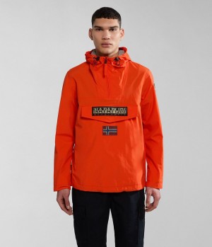 Anoraks Napapijri Rainforest Summer Anorak Jacket Panske Oranžové | 170498DCO