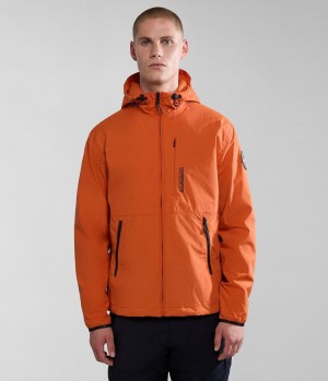 Bundy Do Dažďa Napapijri Tundra Jacket Panske Oranžové | 976203KBI