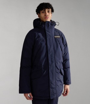Bundy Parka Napapijri Epoch Parka Jacket Panske Tmavo Modre | 905741RUI