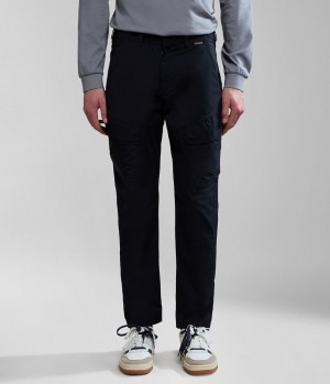 Cargo Nohavice Napapijri Carchi Cargo Trousers Panske Čierne | 854613JGH