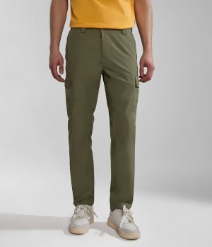 Cargo Nohavice Napapijri Faber Cargo Trousers Panske Zelene | 248963FZK