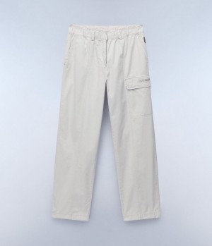 Cargo Nohavice Napapijri Murg Cargo Trousers Damske Béžové Strieborne | 935284ZVP