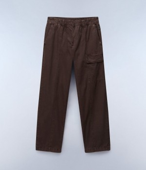 Cargo Nohavice Napapijri Murg Cargo Trousers Damske Hnede | 485910OCI