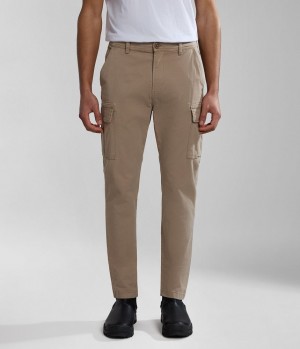 Cargo Nohavice Napapijri Yasuni Cargo Trousers Panske Béžové | 462731FKD