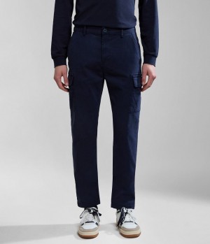 Cargo Nohavice Napapijri Yasuni Cargo Trousers Panske Tmavo Modre | 970823DWS