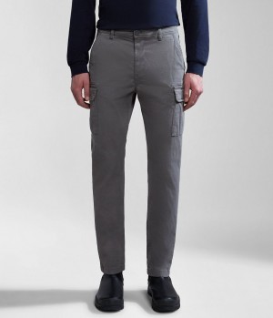 Cargo Nohavice Napapijri Yasuni Cargo Trousers Panske Siva | 974368SPM