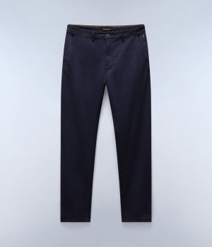 Chino Nohavice Napapijri Puyo All-Seasons Chino Trousers Panske Tmavo Modre | 218503XPO