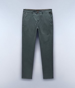 Chino Nohavice Napapijri Puyo All-Seasons Chino Trousers Panske Zelene | 610728XYA