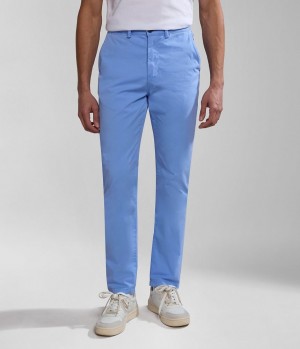 Chino Nohavice Napapijri Puyo Summer Chino Trousers Panske Modre Kvetinové | 926345UKM