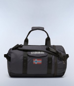 Duffle Táska Napapijri Bering Travel Duffle Bag Panske Čierne | 829105RTU