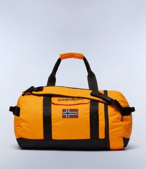 Duffle Táska Napapijri Bering Travel Duffle Bag Panske Oranžové | 073498IZX