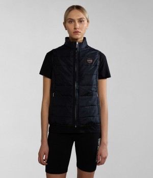 Gilet Napapijri Acalmar Vest Damske Čierne | 293041GBC