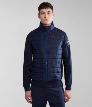 Gilet Napapijri Acalmar Vest Panske Tmavo Modre | 527896XVY