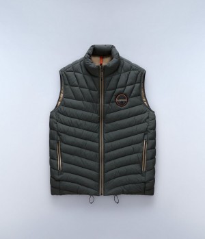 Gilet Napapijri Lapaz Vest Panske Zelene | 480319YLO