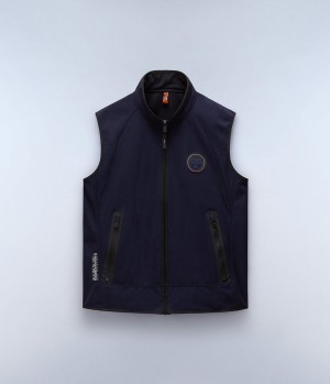 Gilet Napapijri Lorze Vest Panske Tmavo Modre | 948326UEC