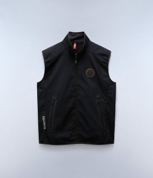 Gilet Napapijri Lorze Vest Panske Čierne | 081496EUJ