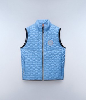 Gilet Napapijri Sarine Vest Panske Modre Siva | 938125TCB