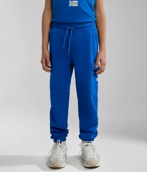 Jogger Nohavice Napapijri Cree Joggers (4-16 YEARS) Detske Modre | 784659LPA