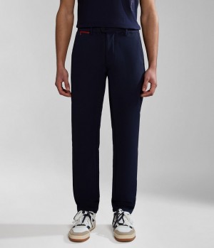 Jogger Nohavice Napapijri Dease Tech Trousers Panske Tmavo Modre | 894620JKP