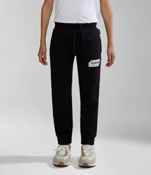Jogger Nohavice Napapijri Kitik Joggers (4-16 YEARS) Detske Čierne | 078439RJO