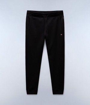 Jogger Nohavice Napapijri Malis Fleece Trousers Panske Čierne | 935624WFU