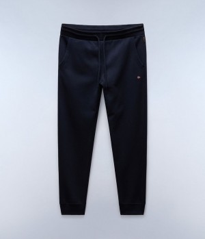 Jogger Nohavice Napapijri Malis Fleece Trousers Panske Tmavo Modre | 465370CDL