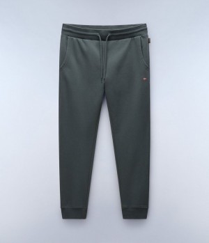 Jogger Nohavice Napapijri Malis Fleece Trousers Panske Zelene | 461278EMQ
