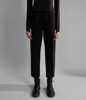 Jogger Nohavice Napapijri Olette Trousers Damske Čierne | 915406RMF