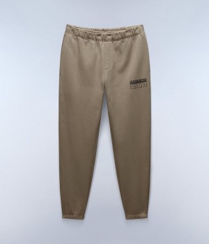 Jogger Nohavice Napapijri Premium Joggers Panske Béžové | 324167JRQ
