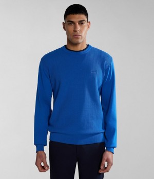 Jumpers Napapijri Barensee Jumper Panske Modre | 714850EIX