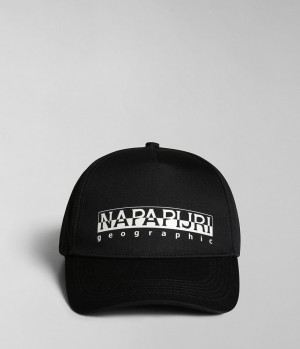 Klobuky Napapijri Box Cap Panske Čierne | 842935RIW