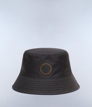 Klobuky Napapijri Reuss Bucket Hat Panske Čierne | 804193BRF