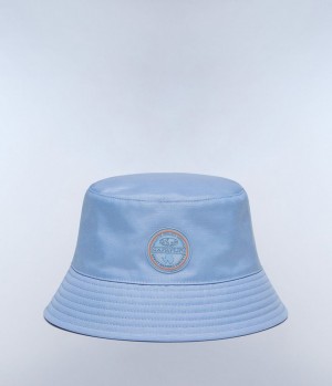 Klobuky Napapijri Reuss Bucket Hat Panske Modre Siva | 517364IXB
