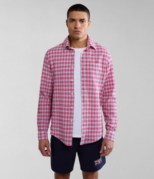 Kosele Napapijri Tulita Long Sleeve Shirt Panske Multicolour | 827035JPC