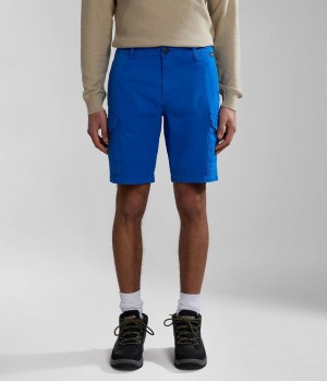 Kratasy Napapijri Deline Bermuda Shorts Panske Modre | 152643KFY