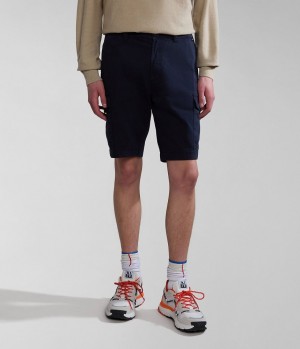 Kratasy Napapijri Deline Bermuda Shorts Panske Tmavo Modre | 541870CGU