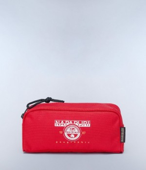 Male Penazenky Napapijri Boussine Pencil Case Damske Červené | 870962UPI