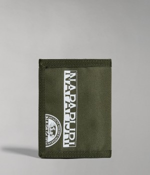 Male Penazenky Napapijri Happy Wallet Damske Hnedožltý Zelene | 849573RMB