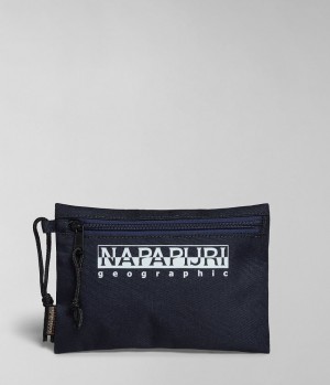 Male Penazenky Napapijri Hornby Pencil Case Panske Tmavo Modre | 961032HAG