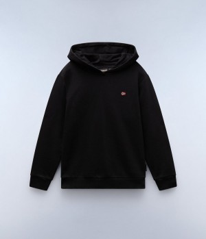 Mikina s Kapucnou Napapijri Balis Hoodie (4-16 YEARS) Detske Čierne | 590186WUH