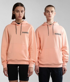 Mikina s Kapucnou Napapijri Boyd Hoodie Damske Ruzove | 127835UFK