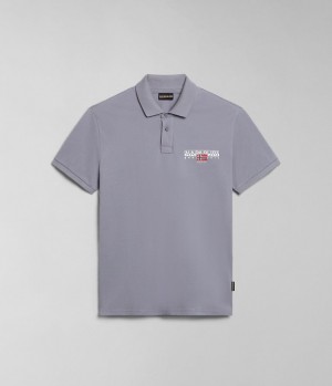 Polokosele Napapijri Aylmer Short Sleeve Polo Shirt Panske Siva | 213865DJX
