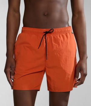 Pretekarske Plavky Napapijri Haldane Swimming Trunks Panske Oranžové | 157432JYO