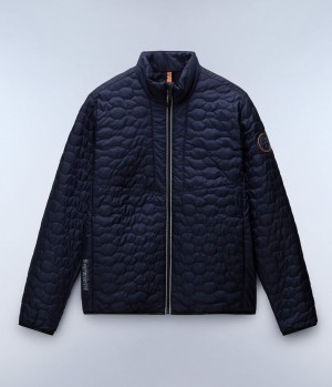 Puffer Bunda Napapijri Sarine Puffer Jacket Panske Tmavo Modre | 907326DKV