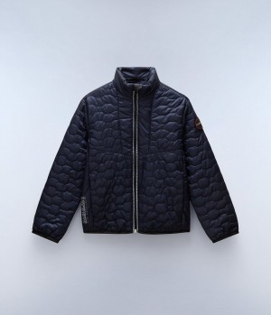 Puffer Bunda Napapijri Sarine Puffer Jacket (4-16 YEARS) Detske Tmavo Modre | 849375QPI