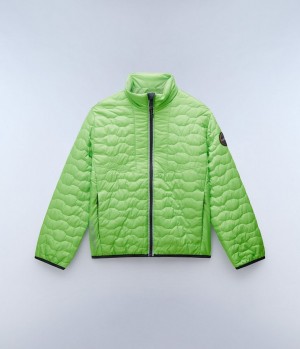 Puffer Bunda Napapijri Sarine Puffer Jacket (4-16 YEARS) Detske Zelene | 398654MAS
